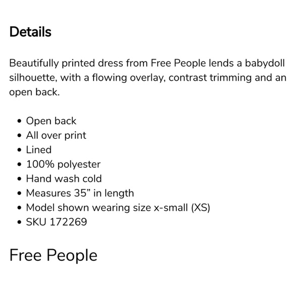 Free People Periscopes in the Sky Babydoll Dress - Picture 2 of 8